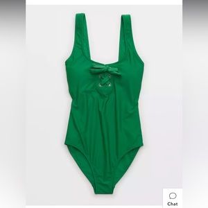 Aerie grommet scoop one piece swimsuit